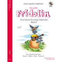 Der große Fridolin - Eine Schule für junge Gitarristen, Band 2 + CD