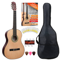 Classic Cantabile Acoustic Series AS-851 1/2 Konzertgitarre Starterset  - Retoure (Zustand: sehr gut) 