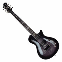 Hagstrom Ultra Swede LH Cosmic Blackburst