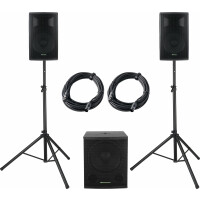 Pronomic Powerstage Economy 1815 2.1 Sistema de sonido activo de 550 vatios