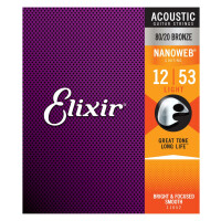 Elixir 11052 Akustik 80/20 Nanoweb Light