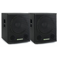 Pronomic SA-15 SUB actieve subwoofer 15'' (38 cm) 2x set