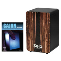 Sela SE 089 CaSela Black Dark Nut Set inkl. Cajonschule