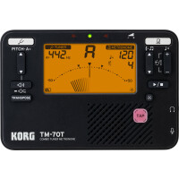 Korg TM-70T Tuner Metronom Schwarz