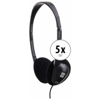 Pronomic KH-10BK auricular negro Set de 5