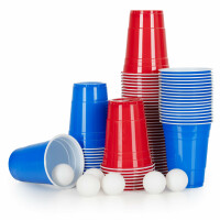 Stagecaptain Jeu de gobelets et balles Beer Pong