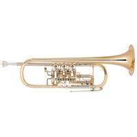 Miraphone Modell 11 Bb-Konzerttrompete Goldmessing