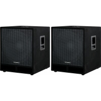 McGrey PAS-118 18" Passiv-Subwoofer 1800 Watt 2x Set