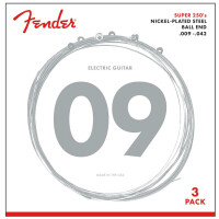 Fender 250L Nickel-Plated Steel 3x Set