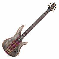 Ibanez SR5CMDX E-Bass Black Ice Low Gloss