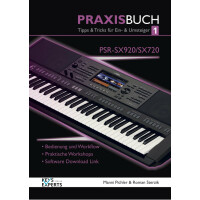 Keys-Expert Yamaha PSR SX-920/SX720 Praxisbuch 1