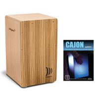 Schlagwerk CP4011 Cajon la Perú Zebrano Set inkl. Cajonschule