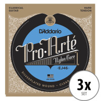 D'Addario EJ46 Pro-Arté Nylon 3x Set