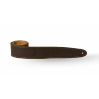 Taylor Suede Guitar Strap Chocolate Brown