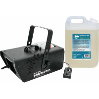 Eurolite Snow 7001 Schneemaschine Set inkl. Snow Fluid 5L