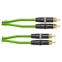 Cordial CEON DJ RCA G 1,5m Cinch-Kabel Green