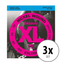 D'Addario EXL170S Light 3x Set