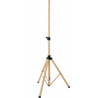 Pronomic SPS-1S HO Soporte de caja de acero, aspecto madera