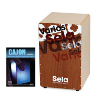 Sela Varios Cajon SET inkl. Cajonschule - B-Ware mit kleinen Schönheitsfehlern