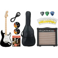 Squier Affinity Stratocaster MN Black Starter Set