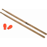 XDrum 5A Wood Drumsticks Practice Tip Set