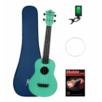 Flight TUC35 Light Blue Travel Konzert Ukulele Set