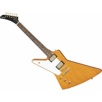 Epiphone 1958 Korina Explorer LH (White Pickguard) Aged Natural - Retoure (Zustand: gut)