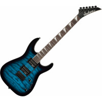 Jackson JS Series Dinky JS20 DKQ 2PT Transparent Blue Burst