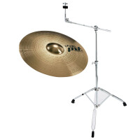 Paiste 20" PST 5 Medium Ride mit Galgenständer Set