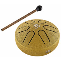 Meinl Sonic Energy Pocket Steel Tongue Drum Gold A-Dur