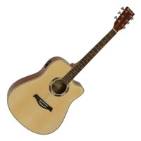Dimavery DR-520 Guitare Folk Naturelle