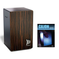 Schlagwerk CP432 Cajon 2inOne "deluxe" Makassar Set inkl. Cajonschule