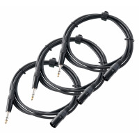 Pronomic Stage JXM-2.5 stereoklink/XLR 2,5m 3x set