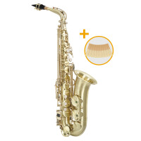 Classic Cantabile AS-450 Set de saxofón alto cepillado