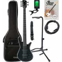 Spector Performer 5 E-Bass Black Set