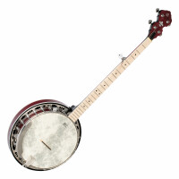 Ortega OBJE400FR 5-String Banjo Fade Red - Retoure (Zustand: sehr gut)