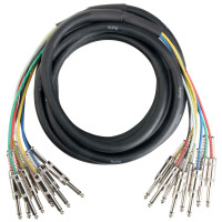 Pronomic Stage MJJ8-8 Câble Jack Multicore (8), 6m