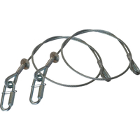 PTL Câble De Sécurité 1000x5mm DGUV-V17 2x Set