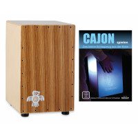 XDrum PERC CP-484 Cajon Peruana Zebrano Set inkl. Cajonschule