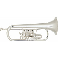 Miraphone 24R Bb-Flügelhorn mit Trigger versilbert