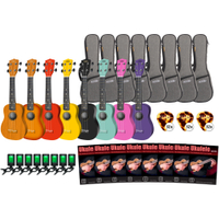 Set Classic Cantabile Color De Ukuleles Para La Escuela