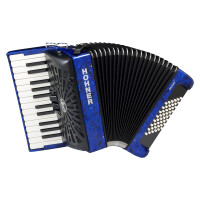 Hohner Bravo II 48 SilentKey Blau