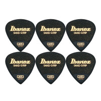 Ibanez PA16MSG-BK Grip Wizard Sand Medium - 6er Pack