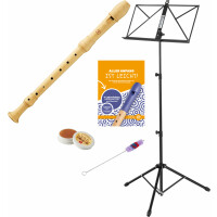 Moeck 3210 Sopran Flauto Rondo Deutsch Ahorn Set