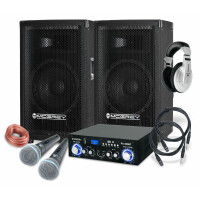 McGrey DJ Karaoke set completo Party-1000 600W