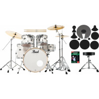 Pearl Export EXX705NBR/C777 Drumkit Slipstream White Beginner Set