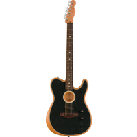 Fender Acoustasonic Player Telecaster Brushed Black  - Retoure (Zustand: gut)