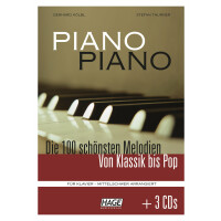 Piano Piano 1 mittelschwer (mit 3 CDs)