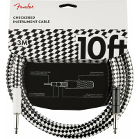 Fender Pro 10' Instrument Cable Checkerboard