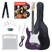 Rocktile Banger's Pack E-Gitarren Set, 7-teilig Purple - unvollständig! 